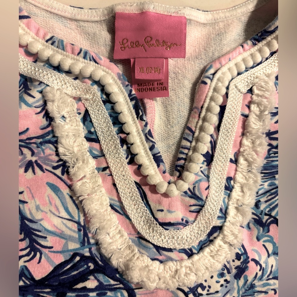 EUC Lilly Pulitzer Mini Harper Shift size XL (12-14) - Picture 3 of 4